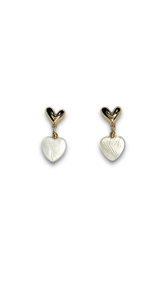 Dainty Love Dangle Earrings