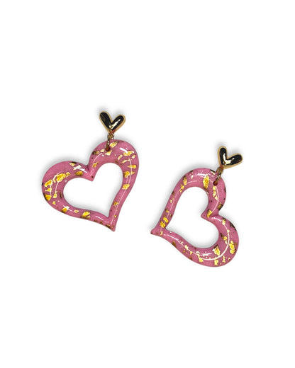 Valentine’s Day Heart Earrings