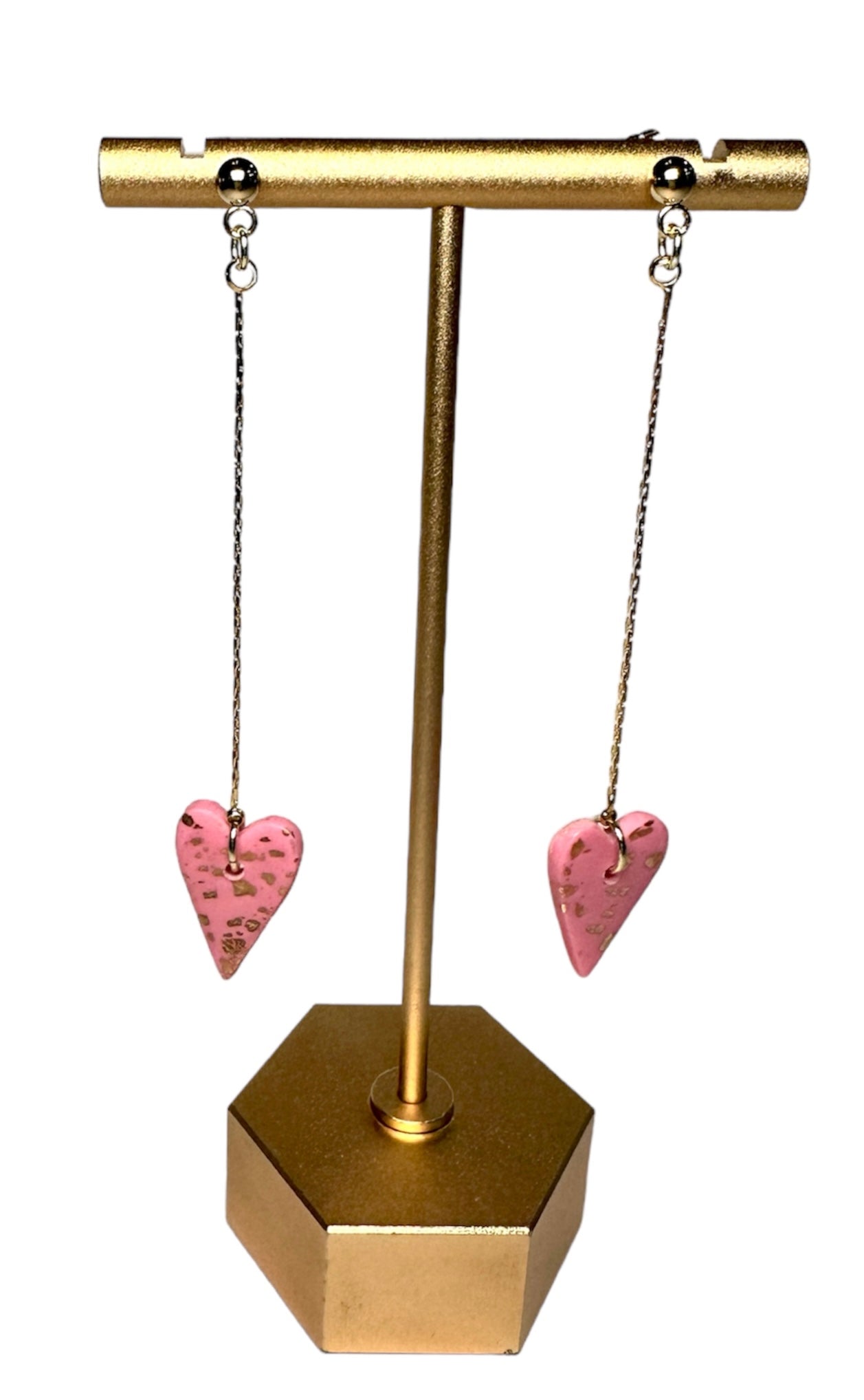 Dangle Heart Earrings